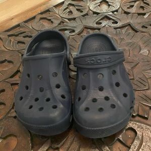 Toddler Crocs in Navy size 11c